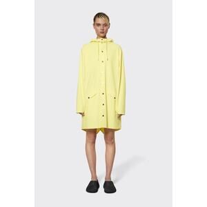 Rains Long Jacket – Light Yellow (Straw) – Unisex Size XL (NWT)